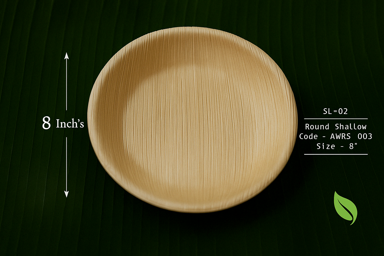 Round Shallow Plate